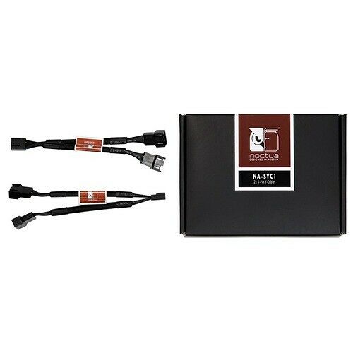 Dédoubleur PWM gainé Noctua NA-SYC1 - 11 cm - Noir