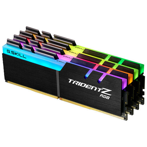 DDR4 G.Skill Trident Z RGB - 64 Go (4 x 16 Go) 3200 MHz - CAS 16