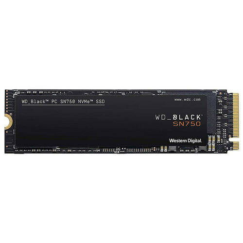 Western Digital WD Black SN750 500 Go