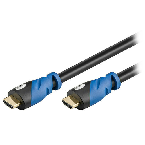 Goobay Câble HDMI 2.0 Premium - Noir - 50 cm