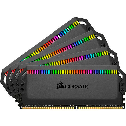 DDR4 Corsair Dominator Platinum RGB - 64 Go (4 x 16 Go) 3600 MHz - CAS 16