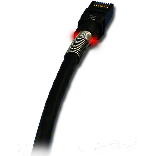 PatchSee Câble RJ45 CAT6a F/UTP - Noir - 4 m