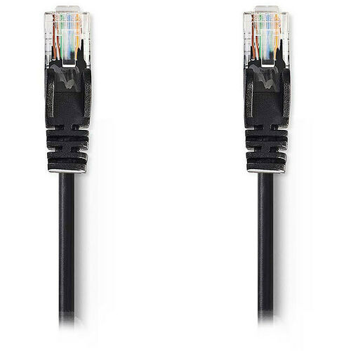 Câble ethernet RJ45 CAT5e U/UTP - Noir - 3 mètres