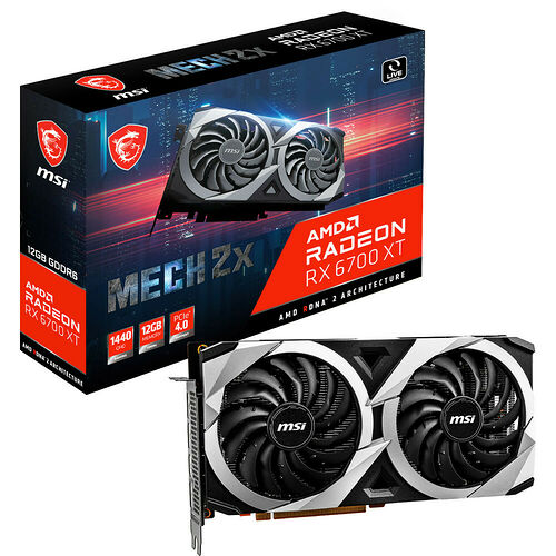 MSI Radeon RX 6700 XT MECH 2X