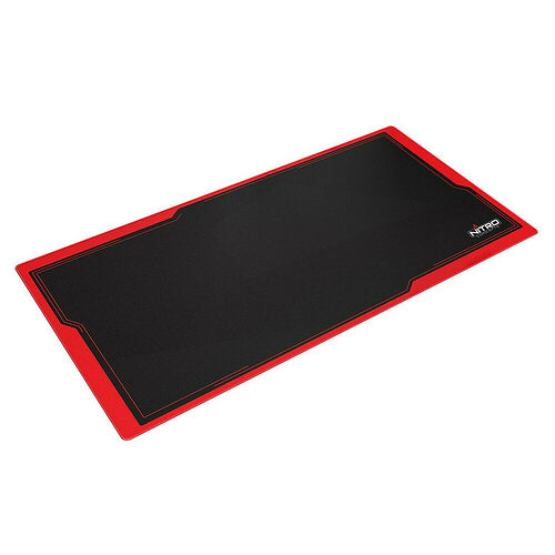 Nitro Concepts Deskmat DM16 - Noir / Rouge - Tapis de souris Gamer - Top  Achat