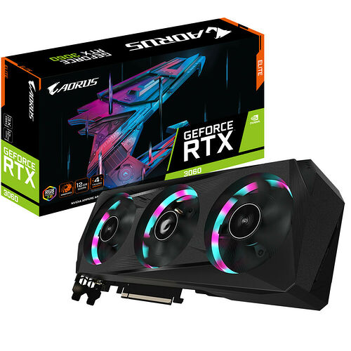 AORUS GeForce RTX 3060 ELITE