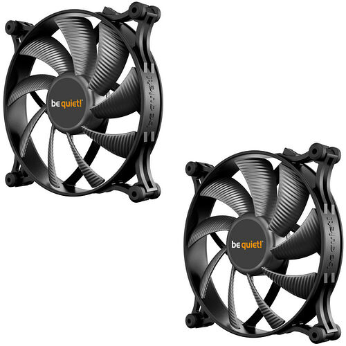 be quiet! Shadow Wings 2 PWM - 140 mm (Pack de 2)