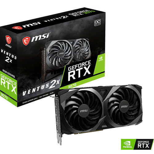 MSI GeForce RTX 3070 VENTUS 2X OC