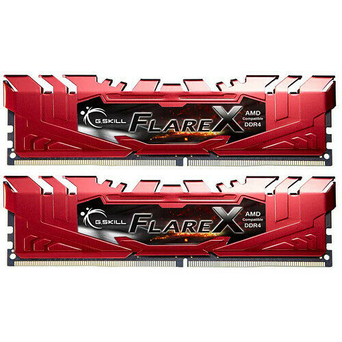 DDR4 G.Skill Flare X Rouge - 16 Go (2 x 8 Go) 2400 MHz - CAS 15