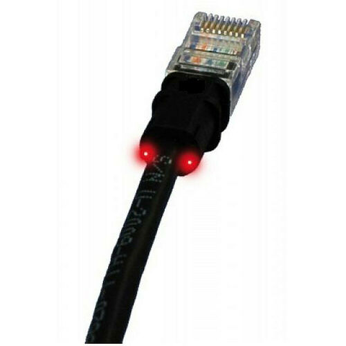 Câble ethernet RJ45 CAT5e F/UTP - Noir - 2.1 mètres - PatchSee