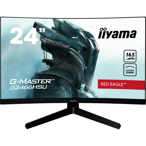 Iiyama G-Master G2466HSU-B1 FreeSync (dalle incurvée)