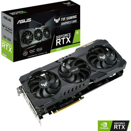 Asus GeForce RTX 3060 TUF GAMING O12G V2 (12 Go) (LHR)