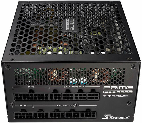 Seasonic PRIME Titanium Fanless - 600W
