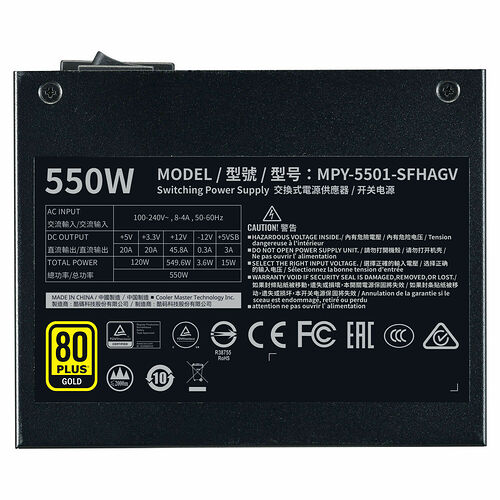 Cooler Master V550 SFX Gold (v2) - 550W