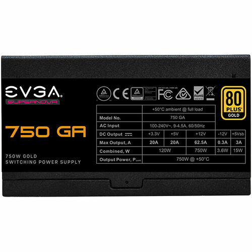 EVGA SuperNOVA 750 GA - 750W