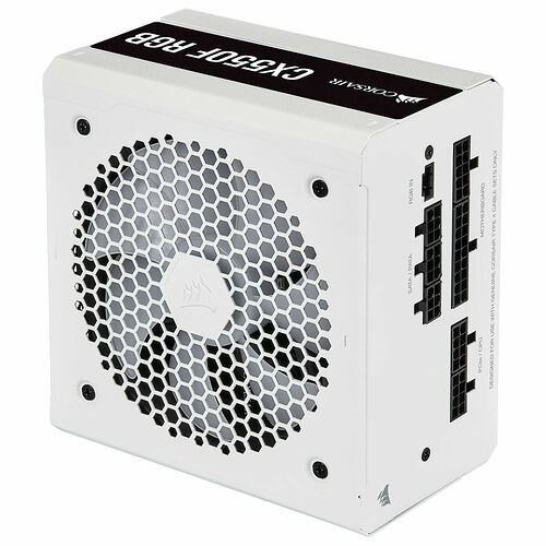 Corsair CX550F RGB (Blanc) - 550W