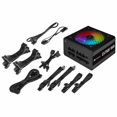 Corsair CX750F RGB (Noir) - 750W