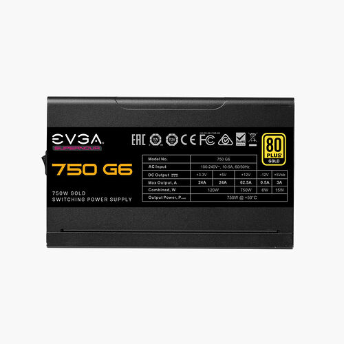 EVGA SuperNOVA 750 G6 - 750W
