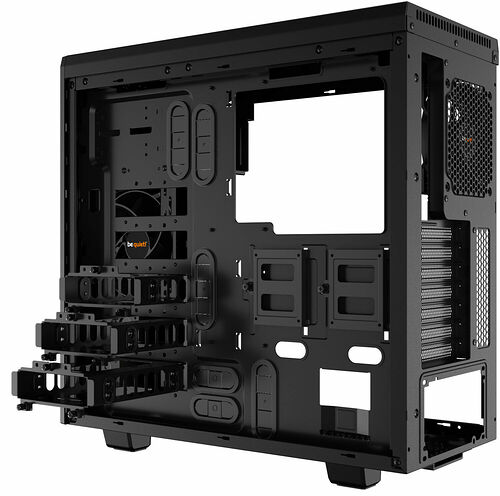 be quiet! Pure Base 600 - Noir (Version fenêtre)