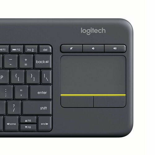 Logitech K400 Plus - Noir (AZERTY)