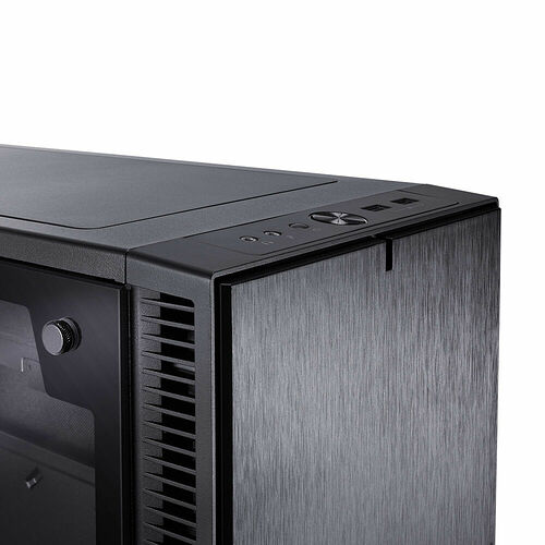 Fractal Design Define C Tempered Glass - Noir