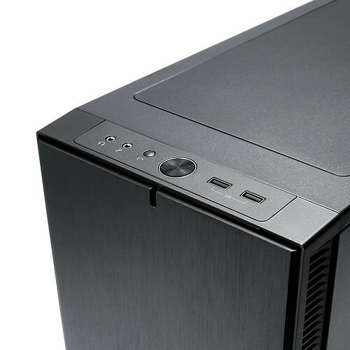 Fractal Design Define C Tempered Glass - Noir