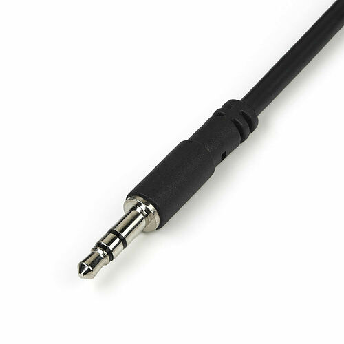 Startech Câble Audio Répartiteur Mini Jack Noir - 20 cm