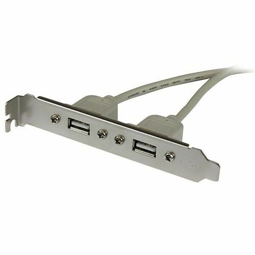 Startech Câble adaptateur 2 x USB interne vers 2 x USB externe - 28 cm