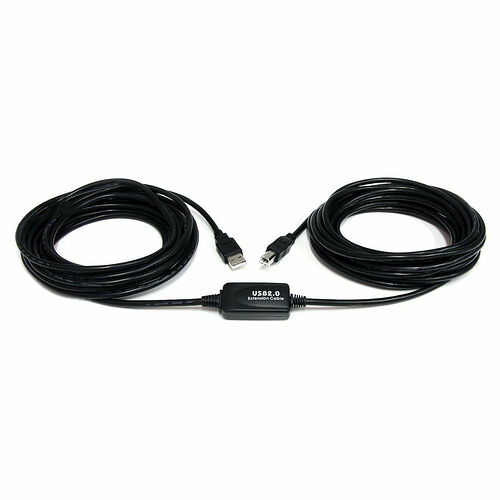 Startech Câble actif USB 2 Type-A / Type-B - Noir - 9 m