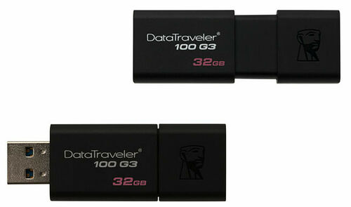 Clé USB 3.0 Kingston DataTraveler 100 G3 128 Go