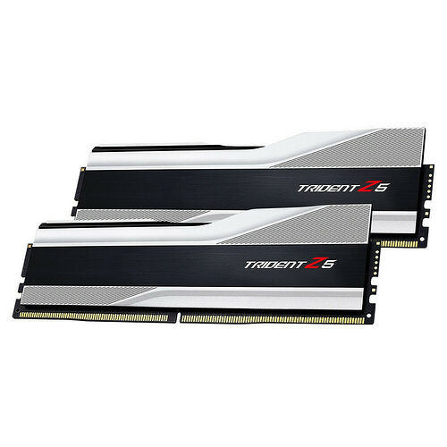 DDR5 G.Skill Trident Z Argent - 32 Go (2 x 16 Go) 6000 MHz - CAS 40