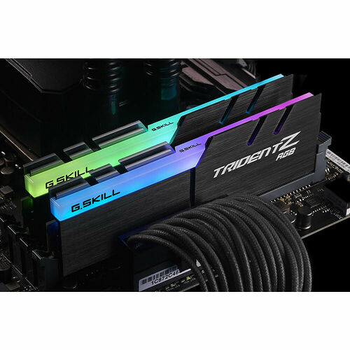 DDR4 G.Skill Trident Z RGB - 16 Go (2 x 8 Go) 3200 MHz - CAS 16