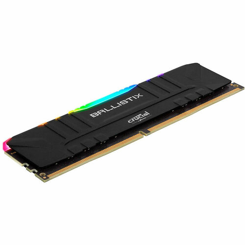 DDR4 Crucial Ballistix Black RGB - 16 Go (2 x 8 Go) 3200 MHz - CAS 16
