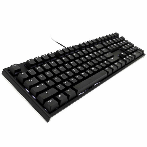 Ducky Channel One 2 Backlit (Cherry MX Red) (AZERTY)