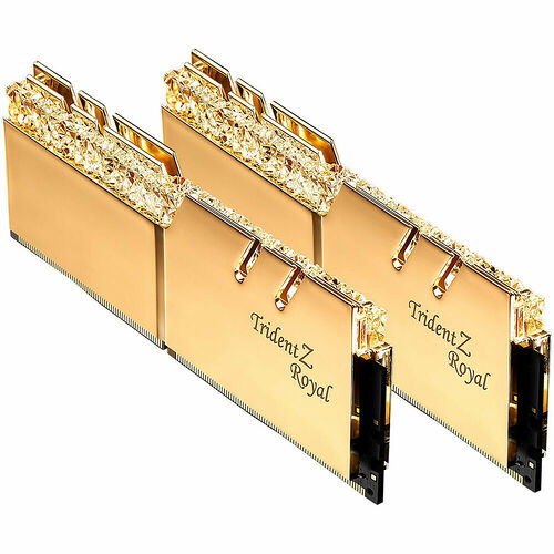 DDR4 G.Skill Trident Z Royal Or - 64 Go (2 x 32 Go) 4000 MHz - CAS 18