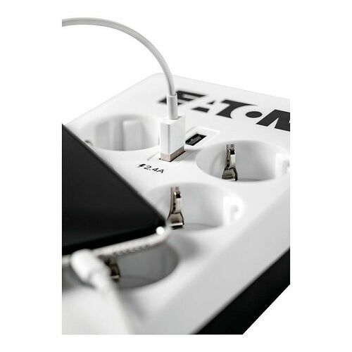 Eaton Protection Box 6 Tel USB FR - 6 prises