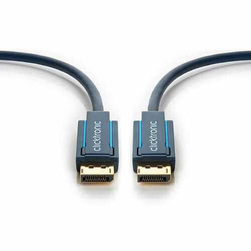 Clicktronic Câble DisplayPort -Noir - 15 m