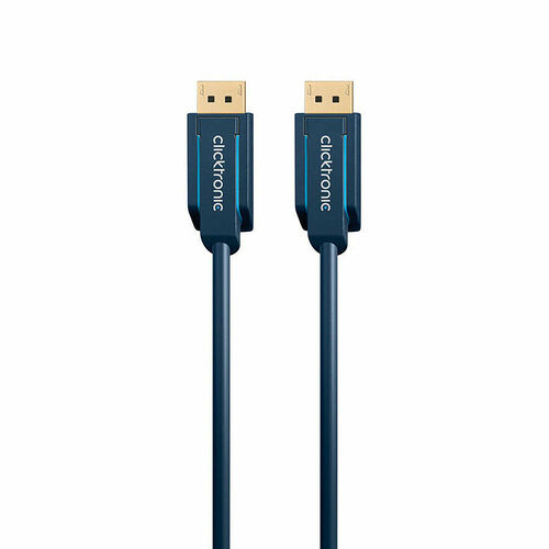 Clicktronic Câble DisplayPort -Noir - 15 m