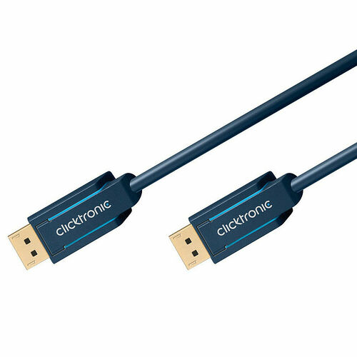 Clicktronic Câble DisplayPort -Noir - 15 m