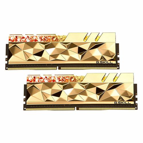 DDR4 G.Skill Trident Z Royal Elite Or - 64 Go (2 x 32 Go) 4266 MHz - CAS 19