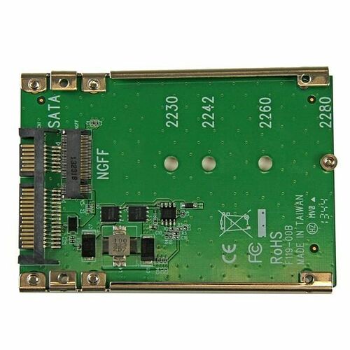 Carte adaptateur M.2 vers SATA 2.5" - Startech