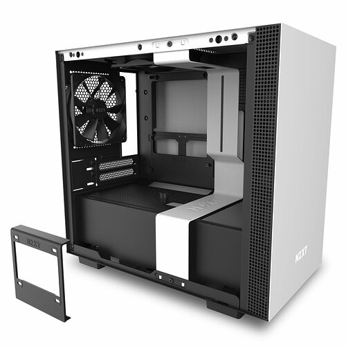 NZXT H210i - Noir mat/Blanc