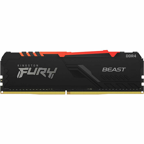 DDR4 Kingston Fury Beast RGB - 64 Go (2 x 32 Go) 3200 MHz - CAS 16