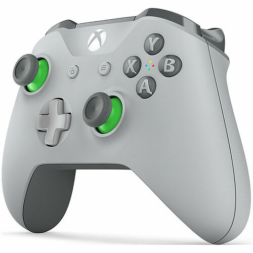 Microsoft Manette sans fil V3 Gris / Vert - Xbox one / PC