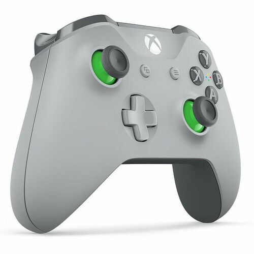 Microsoft Manette sans fil V3 Gris / Vert - Xbox one / PC