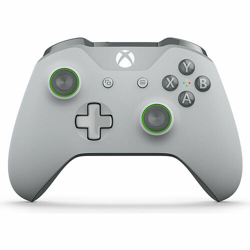 Microsoft Manette sans fil V3 Gris / Vert - Xbox one / PC