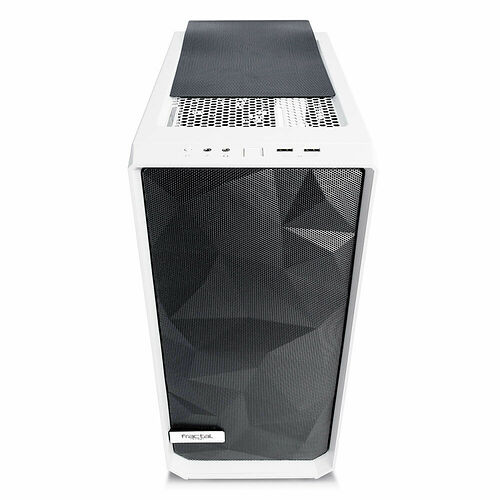 Fractal Design Meshify C Tempered Glass - Blanc