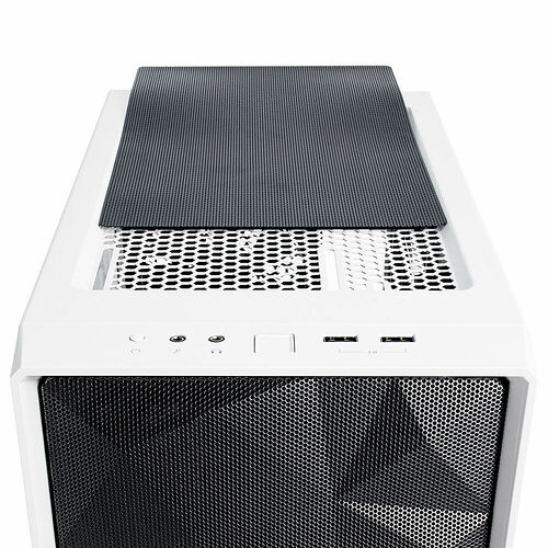 Fractal Design Meshify C Tempered Glass - Blanc