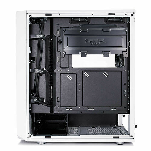 Fractal Design Meshify C Tempered Glass - Blanc