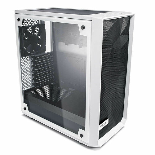 Fractal Design Meshify C Tempered Glass - Blanc